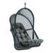 Furniture of America Drift UV-Resistant Patio Foldable Swing Chair with Cushion Dark Gray