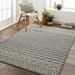 Mark&Day Outdoor Area Rugs 2x7 Eastborough Modern Indoor/Outdoor Charcoal Runner Area Rug (2 7 x 7 3 )