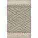 Mark&Day Outdoor Area Rugs 8x10 East Orange Modern Indoor/Outdoor Medium Gray Area Rug (7 10 x 10 )