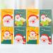 24pcs Pocket Organizer Cartoon Notebook Christmas Themed Lovely Notebook for Children Santa Clause Design (Random Style)