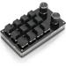 SHYEKYO 12 Keys Programmable Keyboard Multifunctional USB Mechanical Gaming Keyboard One-Hand Macro Mechanical Keyboard