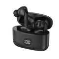 Visual Land SOUNDWAVE A1 Active Noise Cancelling True Wireless Bluetooth v5.3 In-Ear Headphones - Black