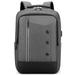 Business Travel Laptop Backpack Laptop Bag with USB Charging Port - Dark grey