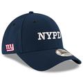 Men's New Era Navy MetLife x York Giants First Responders NYPD 9FORTY Adjustable Hat