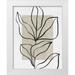 Thorns Becky 12x14 White Modern Wood Framed Museum Art Print Titled - Color Block Balance II