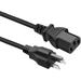 LIANSUM 5 FT 18 AWG 3 Prong Plug AC Cable for Samsung Toshiba LG Sharp Sony AOC BenQ Acer Asus ViewSonic