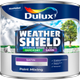 Dulux Paint Mixing Weathershield Quick Dry Exterior Satin Silver Shores, 1L