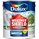 Dulux Paint Mixing Weathershield Textured Masonry Paint Steel Symphony 4, 5L