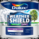 Dulux Paint Mixing Weathershield Quick Dry Exterior Satin Frosted Steel, 1L