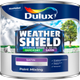 Dulux Paint Mixing Weathershield Quick Dry Exterior Satin Fire Wood, 1L