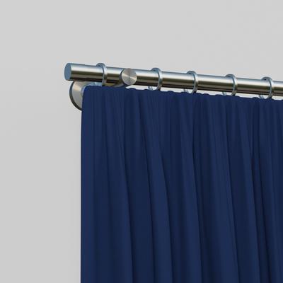 Gardinenstange INDEKO "Linz", silber (edelstahlfarben), L:340cm, Eisen, Gardinenstangen Image