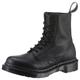 Schnürboots DR. MARTENS "1460 Pascal Mono" Gr. 41, schwarz (schwarz, mono) Damen Schuhe Schnürstiefeletten