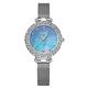 RORIOS Women Analogue Quartz Wristwatch Fashion Diamond Wrist Watch Casual Waterproof Watch Ladies Stainless Steel Mesh Strap Watches