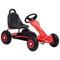 Home Furniture Garden Pedal Go-Kart with Pneumatic Tyres Red