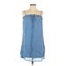 Privacy Please Casual Dress: Blue Dresses - Women's Size Small