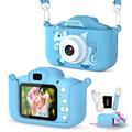 Kinder Kamera, 2.0”Display Digitalkamera Kinder,Geschenke für 3 4 5 6 8 7 9 10 11 Jahre Jungen und mädchen, 1080P HD Anti-Drop Fotoapparat Kinder für Geburtstagsgeschenk Weihnachten Spielzeug