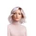 women wig Fashion Women Wig Fashion Dyeing Short Curly Hair Wig Wig Natural Looking Exquisite Net Wig Cover Hair Accessories (Free Size)