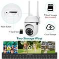 YIIOT 2.4+5G Dual Frequency WiFi IP Camera 4X Zoom Outdoor Surveillance Camera Color Night Vision Ai Human Detection Security CCTV Mini Camera