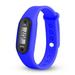 Elenxs Digital LED Walking Distance Pedometer Calorie Counter Sport Fitness Wrist Silicone Watch Bracelet