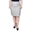 Slim Double Knit Skirt