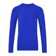 Funktionsshirt ZIGZAG "Gualala" Gr. 128/134, blau (neonblau) Kinder Shirts Tops aus schnell trocknendem Funktionsstretch