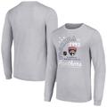Men's Starter Heather Gray Florida Panthers Arch City Theme Graphic Long Sleeve T-Shirt