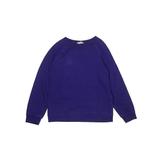 Lands' End Pullover Sweater: Purple Solid Tops - Kids Girl's Size 16
