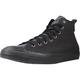Converse Herren Chuck Taylor All Star Water Resistant Sneaker, Black/Iron Grey/White, 41.5 EU