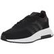adidas Originals Men's Retropy F2 Sneaker, Black/Black/White, 9 UK
