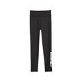 Leggings PUMA "FIT HIGH-WAIST 7/8 TIGHT G" Gr. 164, N-Gr, schwarz (puma black, puma black) Kinder Hosen Leggings