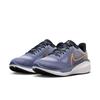 Laufschuh NIKE "Vomero 17", Gr. 38, blau, Textil, Leder, sportlich, Schuhe