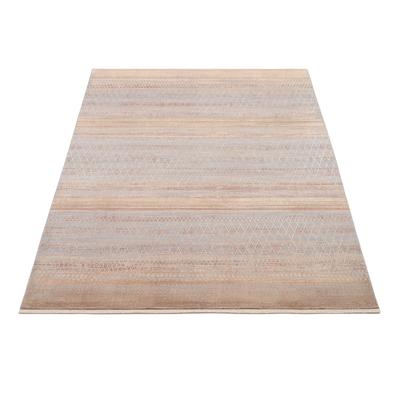 Teppich OCI DIE TEPPICHMARKE "FARBEN MASTER", braun (hellbraun), B:200cm H:8mm L:290cm, Polyester, Teppiche, Klassisches Muster, eingefasst, in 3-D-Optik Image