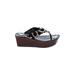 Donald J Pliner Wedges: Brown Shoes - Women's Size 8 1/2