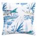 Eastern Accents Miramar Abstract 100% Cotton Sham 100% Cotton in Blue | 27 H x 27 W x 8 D in | Wayfair 7VL-BB-EUS-50