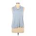 Banana Republic Factory Store Sleeveless Top Blue Tops - Women's Size Large