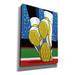 Harriet Bee Santonio Holmes Super Bowl Catch On Canvas by Ron Magnes Print Metal in Brown | 54 H x 40 W x 1.5 D in | Wayfair