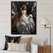 Everly Quinn Wedding Bride Elegance Framed On Canvas Print Metal | 40 H x 30 W x 1.5 D in | Wayfair C31D757F991E4802A71C3F1A372E7DE3