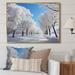 Wade Logan® Bronti Winter Frosty Canopy II Framed On Canvas Print Metal | 16 H x 32 W x 1 D in | Wayfair 9B002A40BDDF4C3BB96BB61B2749C9AD