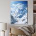 Loon Peak® Winter Snowy Peaks III - Landscapes Canvas Art Print Metal | 32 H x 16 W x 1 D in | Wayfair 8CD16AA9D5F5427992EA9928A3AED645