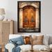 Darby Home Co Old Wooden Door w/ Carvings In Paris, France III Framed On Canvas Print Plastic | 44 H x 34 W x 1.5 D in | Wayfair