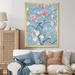 Red Barrel Studio® Chinoiserie w/ Birds & Peonies XVI Framed On Canvas Print Canvas, Cotton | 16 H x 16 W x 1 D in | Wayfair