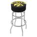 Trademark Global Unfinished 31 Stool Plastic/Acrylic/Metal in Gray/Yellow | 31 H x 20 W x 20 D in | Wayfair IA1000-LOGO