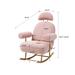 Gemma Violet Cassity Rocking Chair Solid + Manufactured Wood in Pink | 40.91 H x 19.72 W x 38.21 D in | Wayfair 2F7E44135F4C499890208931F00AD5A6