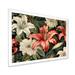 Bay Isle Home™ Coral Green Lily Impressions On Canvas Print Metal | 30 H x 40 W x 1.5 D in | Wayfair 81156037CD5A4D5EB52AF39D4707FACF