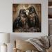 Trinx Crow Royal Majesty IV On Wood Print Wood in Brown | 15 H x 15 W x 0.78 D in | Wayfair 248B331AF5544AA6975281DF3A3E1EFC
