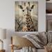 Foundry Select Africa Giraffes Elegance II On Wood Print Wood in Brown | 20 H x 10 W x 0.78 D in | Wayfair C3D665C11D7540A093559CDB2F9A8933