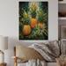 Bay Isle Home™ Pineapples Tropical Dots I On Wood Print Wood in Brown | 20 H x 10 W x 0.78 D in | Wayfair B005EDFC99BC4335ADAEF62E080C3EA6