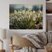 Latitude Run® Kaylise White Green Snowdrops Field III On Wood Print Metal in Brown | 24 H x 32 W x 0.78 D in | Wayfair