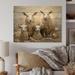 Gracie Oaks Beige Sheep Texture I On Wood Print Wood in Brown | 10 H x 20 W x 0.78 D in | Wayfair 08DF35CB29094641A9353D1813BE7A28