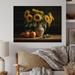 Rosalind Wheeler Golden Sunflower Still Life I On Wood Print Wood in Brown | 10 H x 20 W x 0.78 D in | Wayfair 963A7CC5B07F4FA5A4054CD7F746031B